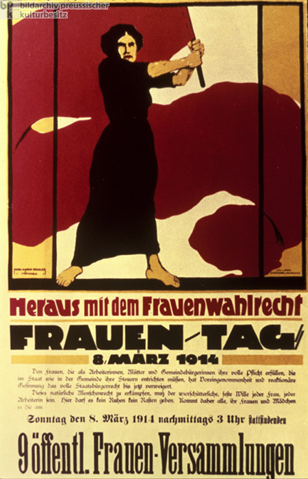 Heraus mit dem Frauenwahlrecht (März 1914)
